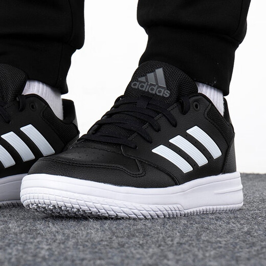阿迪达斯 （adidas）男鞋篮球鞋2025夏季新款运动鞋耐磨缓震防滑百搭实战战靴EG4235 GZ4856 42.5