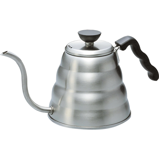 HARIO Japanische handgebrühte Kaffeekanne mit Tropffilter aus Edelstahl, dünnwandige Wolkenkanne, tragbare High-End-handgebrühte Kaffeekanne für den Haushalt. VKB-Edelstahlkanne mit feiner Öffnung 500 ml