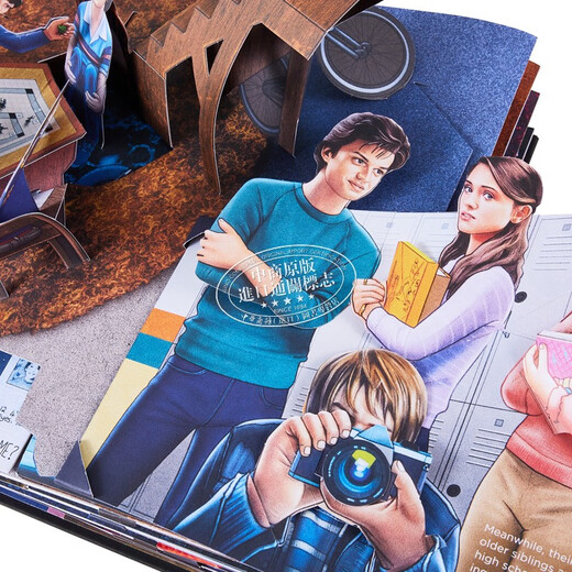 怪奇物语 立体书 英文原版 Stranger Things The Ultimate Pop Up Book Simon Arizpe Kyle Lambert 影视 休闲
