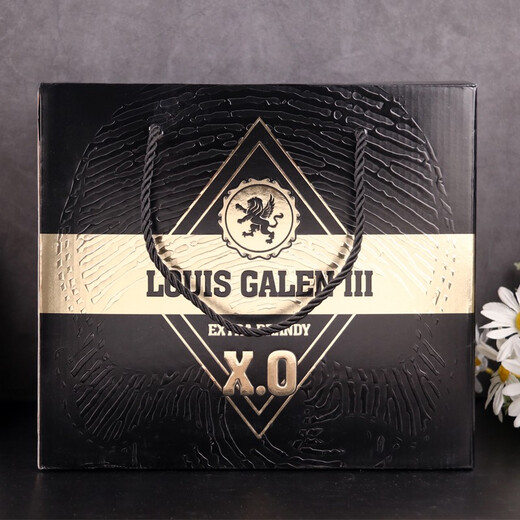 Vasening Skull Wine Louis Galen III Necromancer XO Brandy 40 degrees 330mL*2 bottles 2 bottles Gift box