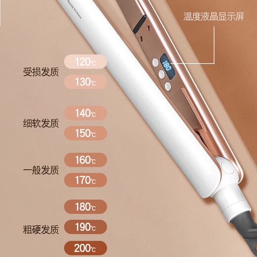 Jindao Plaón recto de los hombres Tablero de planchado para flequillo para mujeres cabello liso cabello rizado ion negativo de doble propósito no daña el cabello anti-sans para la abrazadera eléctrica de los niños kd280/kd3886 kd280 clip de tablero recto negativo