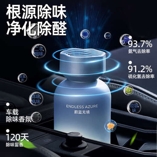 LCARS car aromatherapy solid balm men's special high-end car perfume fragrance long-lasting 2024 new jewelry ornaments for women 2 bottles Yanyu Dancong