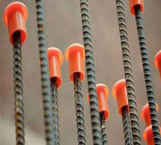 Ruilima steel wire head protective sleeve threaded steel bar protective cap mushroom cap steel pipe protective sleeve shelf pipe blocking bolt cap 100 steel bars diameter 8mm-20mm thickened