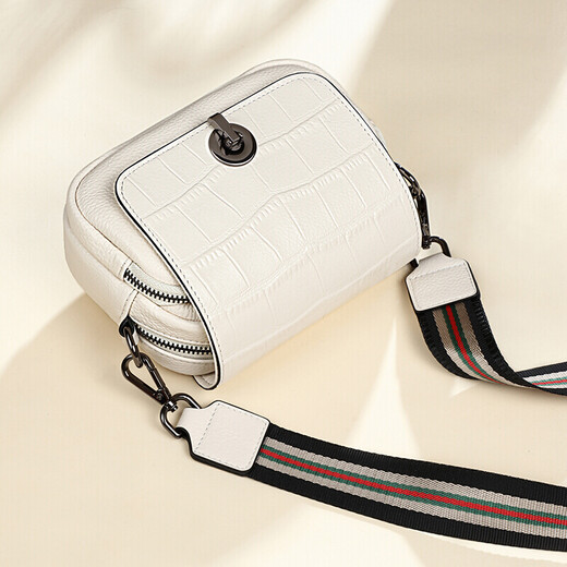 Viney Cowhide Sac Sac pour femmes à la mode Sac à bandoulière Petit sac léger LUXE SAG SAG BIRGNE