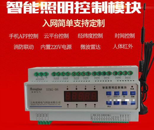 4/6/8/12/16-channel intelligent lighting control switch timing remote time control relay output module peak 6-channel 20A