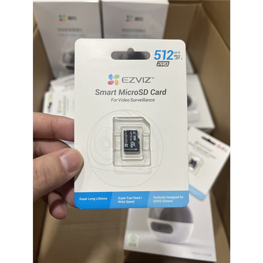 萤石专用内存卡256GB 128GB 64GB 32G高速卡监控摄像头tf卡存储卡 萤石512GB