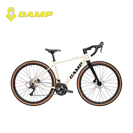 
Camp (CAMP) ADVENTURE Adventurer 4 generations bend highway bike off-road bike carbon fiber fork oil dish gravel bike Honda gray 18 speed 460 yards 700c