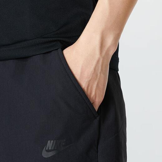 Pantalon nike pantalon masculin de printemps nouveau pantalon de sport décontracté pantalon d'entraînement respirant coulant fitness tissé pantalon dm6622-010 l / 32