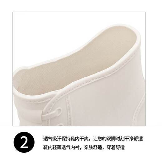 Fujian Rain boots for women short tube students fashionable waterproof shoes outdoor non-slip boots overshoes for women low top rubber shoes short rain boots fashionable rain boots [38 size standard size]