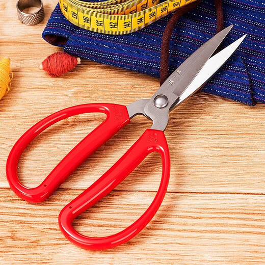 Zhang Xiaoquan scissors household small stainless steel round head scissors office large paper cutting life scissors kitchen scissors extra small 125mm (single handle)