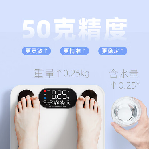 沃莱（ICOMON）沃莱体脂秤高精准智能体重秤 健身房专用电子秤人体减肥健身健康监测测量仪