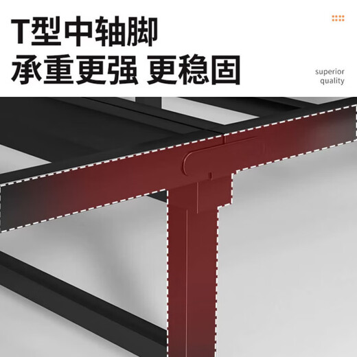 万坤折叠床单人床办公室免安装午休床家用简易床陪护床硬板床简易铁床 升级软包双床头-120CM宽 单折 加厚管材免安装