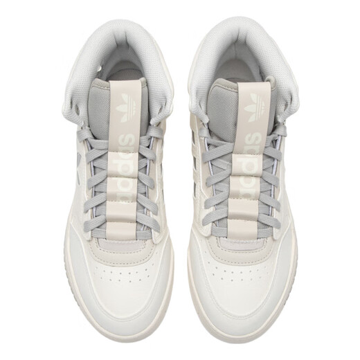 Adidas Casual Shoes Женская обувь 2025 Новые летние кроссовки Clover Универсальные туфли на высокой вершине IF2694 IF2694 Hanyu White Grey 36