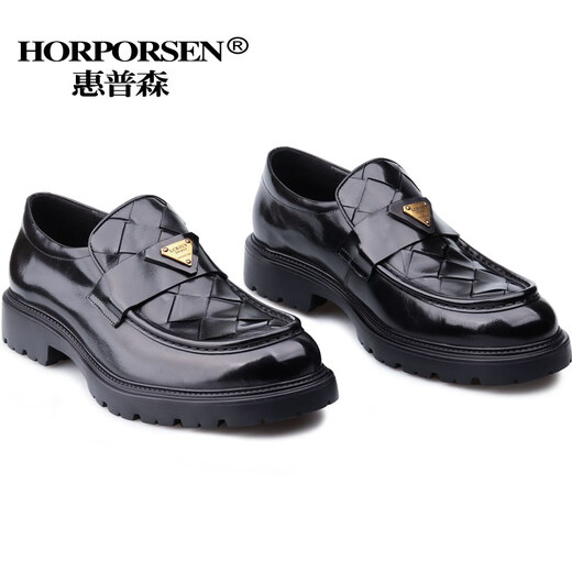 Horporsen/Итальянская коровьи лоферы мужская легкая и удобная подлинная кожаная мужская обувь от одной ноги до спортивной делу.