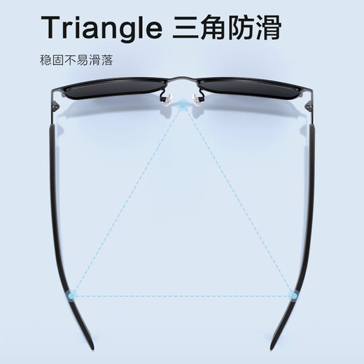 
Made in JD.com HD male polarized sunglasses driving and fishing sun protection sunglasses men and women dumb black