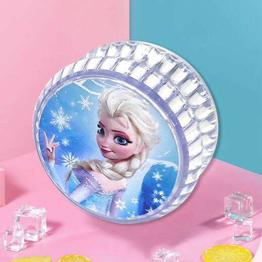 Princesa Aisha Yo-Yo Juguetes brillantes para niños Regalos para niñas Frozen Yo-Yo Cartoon inercia Bola transparente H06BXG