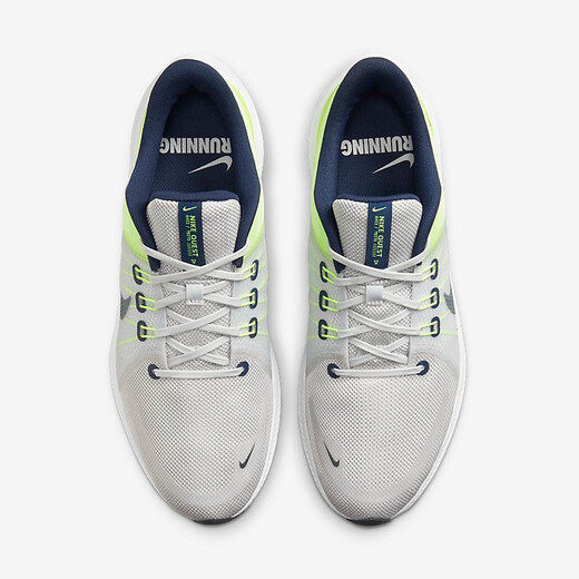 
Nike (NIKE) men's shoes, new summer QUEST 4 sports shoes, shock-cushioned wear-resistant casual shoes, lightweight fabric breathable running shoes, DA1105-003/Grey-green/QUEST 4 40.5