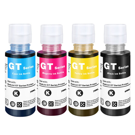墨谦适用惠普HP Smart Tank 676 675 310 672 530打印机墨水墨仓式打印机墨水 四色墨水套装