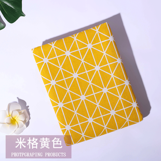Jiazhilu tablecloth cotton and linen small fresh rectangular tablecloth coffee tablecloth tablecloth ins style deskcloth student dormitory MiG yellow 200*150cm