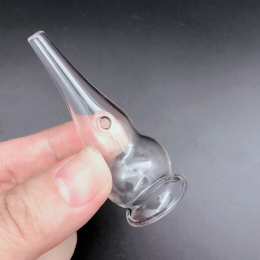 Suitable for absorbing blackheads and oil stains/beauty equipment accessories/round blackhead glass straw, blackhead glass round and flat (price for one)