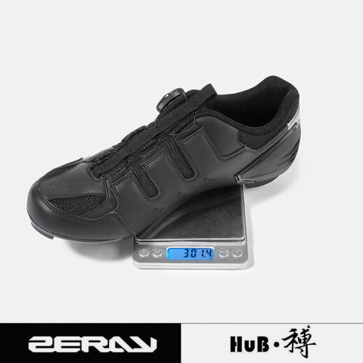 旭杉斯ZERAY卓锐公路山地骑行锁鞋EY113自行车鞋舒适亚版 黑色 EY11301 35