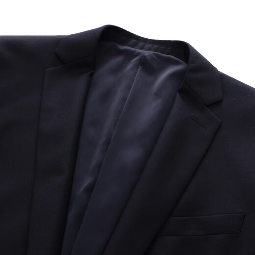 雅戈尔西服男春季羊毛舒适单西男士高端修身西装结婚礼服外套商务休闲 藏青 175/92A