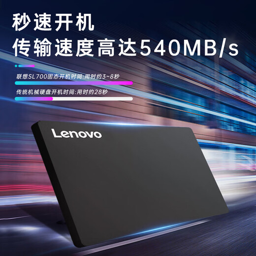 Lenovo 480GB SSD Solid State Drive SATA3.0 SL700 Lightning Shark Series Desktop/Laptop Universal
