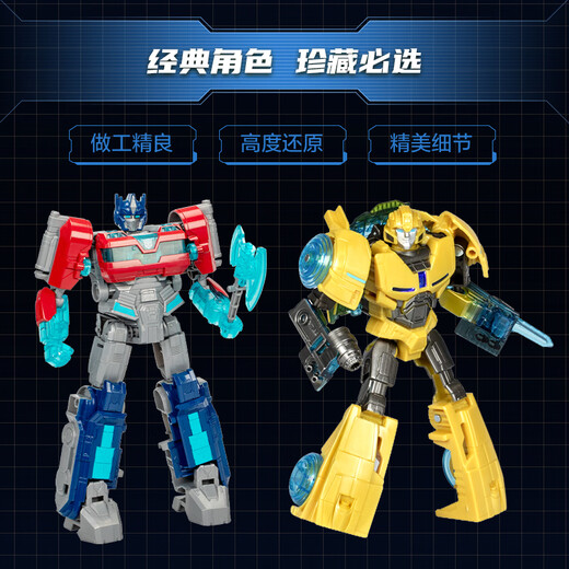 孩之宝（Hasbro）【新品现货】变形金刚《变形金刚:起源》电影版系列角色 F9209 能量升级擎天柱