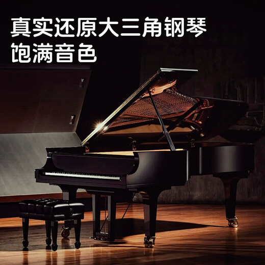 星海弹弹TupTup电子琴折叠88键重力度键盘儿童成人便携电子钢琴乐器初学者 升级款ZB260v紫色+琴包
