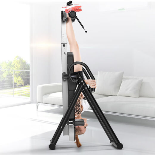 Artefacto de parada de manos de He Jiagong, máquina de inversión para uso doméstico, máquina de inversión doméstica, pequeños equipos deportivos y de fitness, artefacto auxiliar, tirador de parada de manos, modelo básico simple, adecuado para niños, consulte la imagen 2 para más detalles