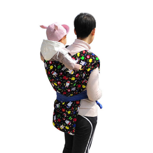 Wusuo bébé vintage STRAP COURTURES FOURSONS FOUR SEASONS Style universel Yunnan Sichuan Sac turban traditionnel Baby Travel Black Rabbit Modèle
