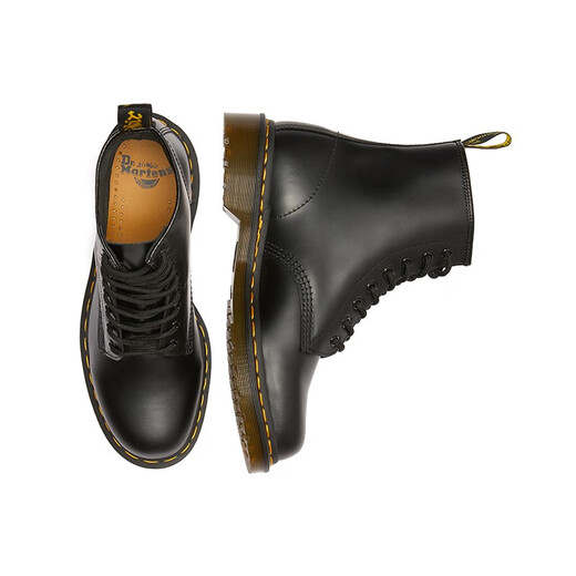 马丁（DR.MARTENS）1460 Smooth夏季经典百搭光面皮黑色马丁靴 黑色 39