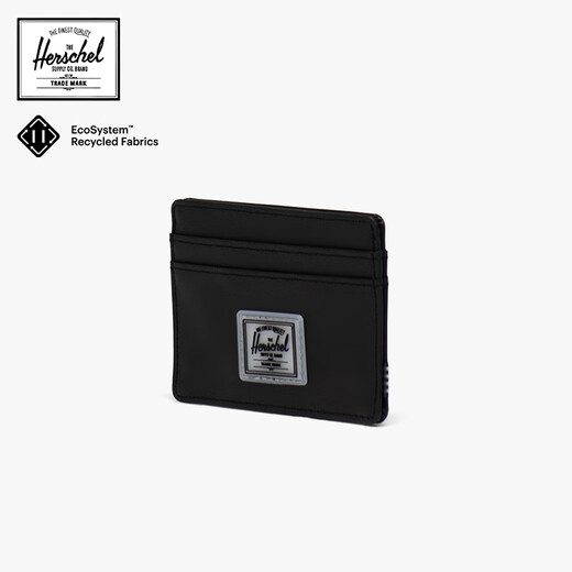 Herschel Canadian Hexing Rainproof Series Charlie Universal Card Bag Coin Wallet Classic Black