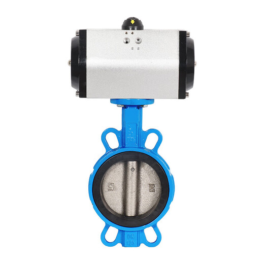 Lu Yueting D671X-16Q Pneumática flexible flexible válvula de mariposa de mariposa blanda sellada válvula de agua de acero inoxidable de acero inoxidable DN50 100 DN100 (placa de tinta del cuerpo cubierta de goma)