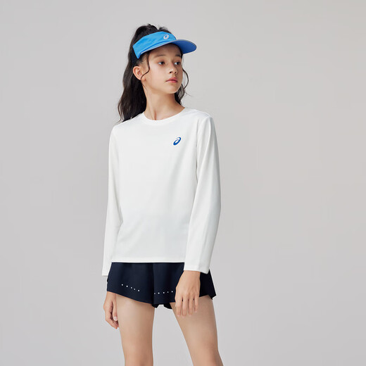 ASICS children's clothing spring sports long-sleeved quick-drying T-shirt moisture-wicking antibacterial knitted inner wear 331251003048