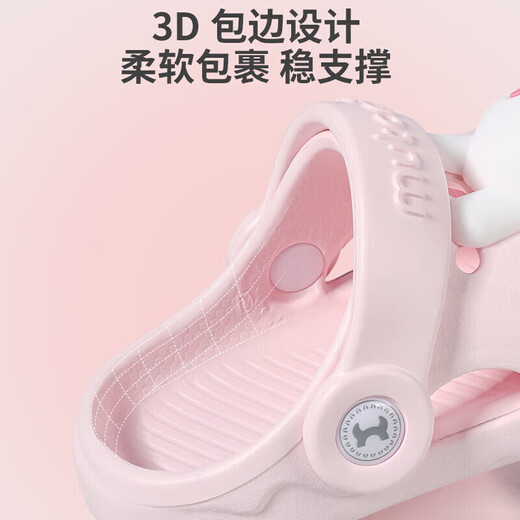 Shepherd boy children's slippers summer boy baby hole shoes soft bottom girl cartoon bath infant home shoes milk dragon green 160