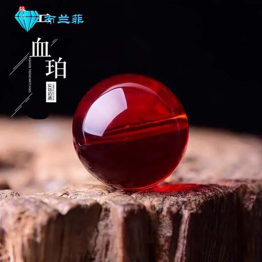 Xinheming Beeswax Single Beads Chicken Oil Yellow Old Raw Stone Buddha Beads Matching Ball Beads Single Bracelet Loose Beads Toy DIY Accessories 20mm Yellow Honey Round Beads (1 Through Hole