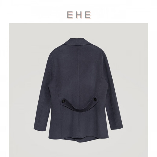 Ehe Herrenkleidung, neuer Stil hellblau, doppeltes, warmes klassisches Wollmantel, Herrenjacke, hellblau xl