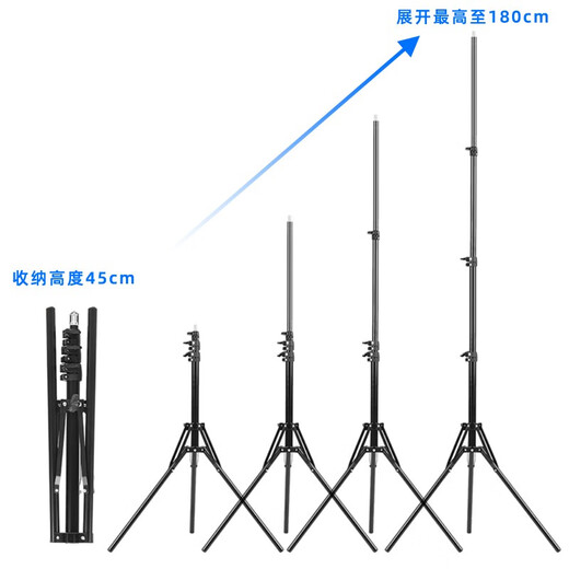TIWASTAGE Dihua FD5 microphone recording stand floor-standing large 5-door windscreen sound-absorbing cover anti-noise room mixing portable recording studio microphone soundproof cover large surround 5-door soundproof cover + folding bracket (1.8 meters high)