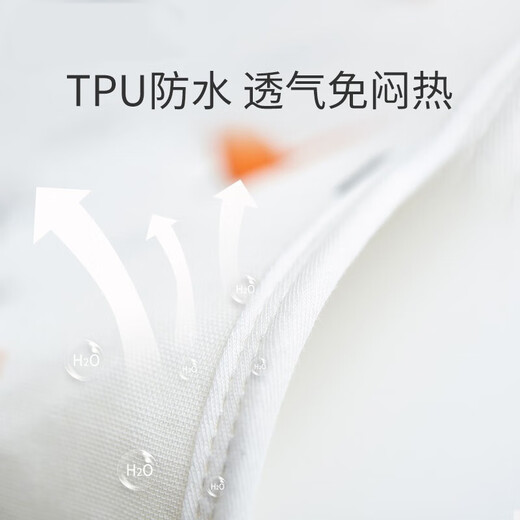 Mufan Baby Urine Septum tampon peut être lavé avec de l'eau et un coussinet de soins pour les nouveau-nés étanche et respirant super grand tante pad universel toutes saisons animaux petits 2 packs [34 * 45cm]