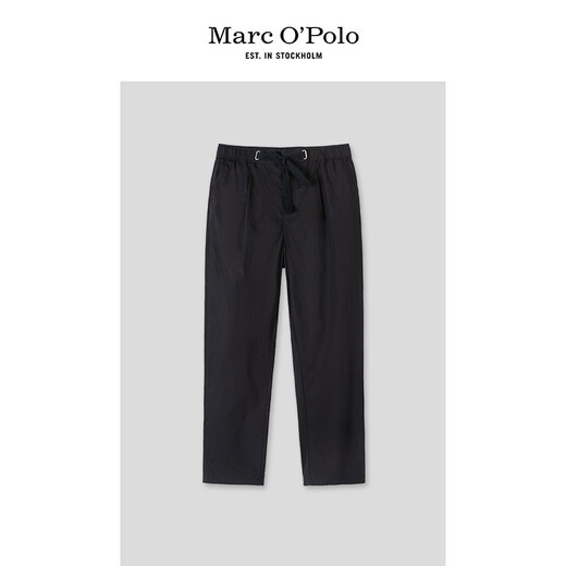 Marc O'Polo /MOP Spring new lace-up waisted sports casual pants straight loose pants men wood 724 36 (185)