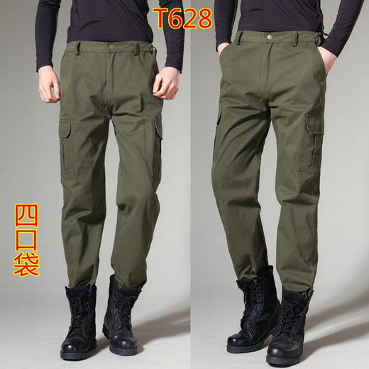 左斯客工作裤男质劳保耐磨电焊防烫春夏工地干活上班工装裤工作服裤子 826夏天薄款四兜 190