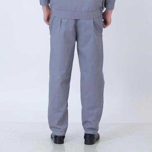 Haoying Work Clothes Pants Labor Protection Work Pants Men's Welding Site Workshop Auto Repair Wear-Resistant Strong Breathable Autumn and Winter Style Navy Pants 170/88A