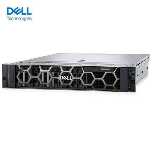 戴尔 （DELL）PowerEdge R550 2U机架式服务器主机整机ERP计算存储数据库共享 1*银牌4316 20核 2.3G 32G内存/2*480G+2*4TSAS/H755