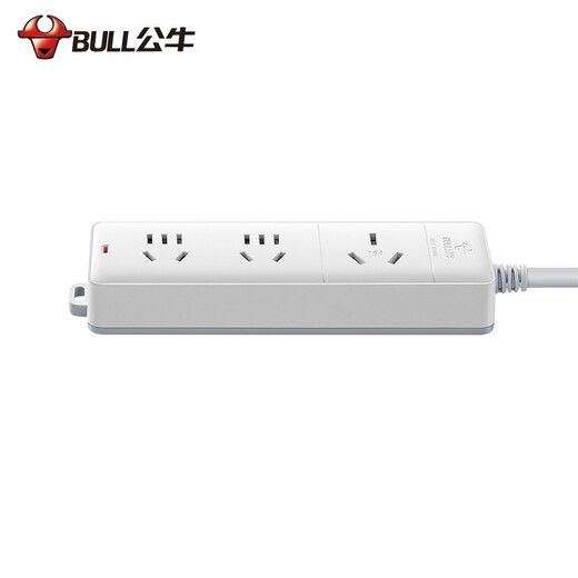 Toma de corriente de alta potencia BULL/placa de enchufe/regleta de enchufe/toma de aire acondicionado control maestro de 3 dígitos de alta potencia 3 metros enchufe 10A gratis 406D