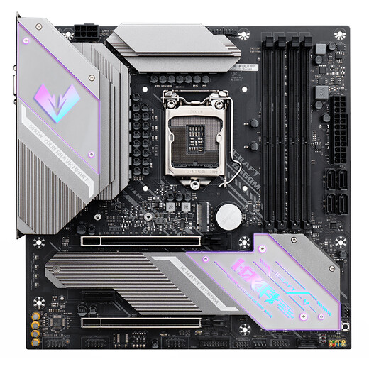 铭瑄（MAXSUN）MS-iCraft B560M 电竞游戏主板支持 CPU 11600KF/11400F(Intel B560/LGA 1200)