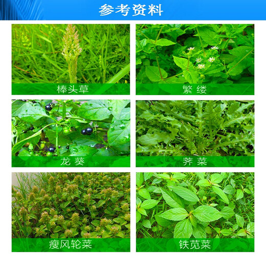 沪联植保 757草甘膦铵盐 68%草甘磷草甘膦可溶粒剂农药 非耕地荒地路旁除杂草烂根不伤土壤除草剂 50克/袋*15袋