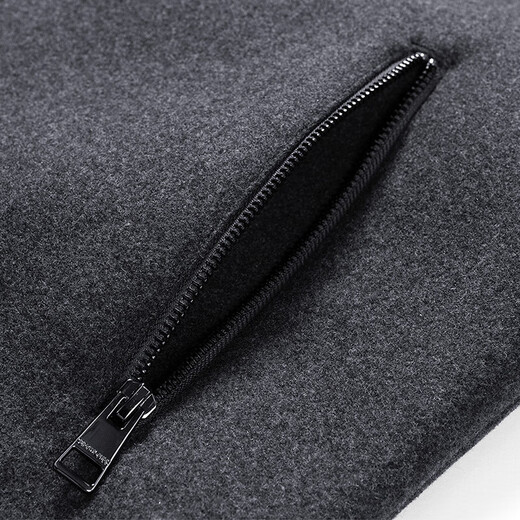 Septwolves Jacket Men's Winter Wool Jacket Men's Business Casual Versatile Fashion Tops Warm Clothing