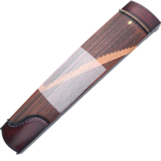 Marca dunhuang dunhuang guzheng 698jm flores como sueños 698t/5698jt Lady's Lady's Dama especialmente seleccionada Sandalwood amarillo de hoja ancha para jugar la colección 9698oo Natural Real (conjunto completo de accesorios)