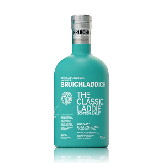 布赫拉迪（Bruichladdich）洋酒 经典单一麦芽苏格兰威士忌 布赫拉迪经典 700ml